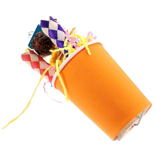 CORHAD Papagei-aussetzungsspielzeug Vogelkauspielzeug Vogelkäfig-schredderspielzeug Holzmaterial Spaß Für Sittiche Nymphensittiche CORHAD Papagei-aussetzungsspielzeug Vogelkauspielzeug Vogelkäfig-schredderspielzeug Holzmaterial Spaß Für Sittiche Nymphensittiche von CORHAD