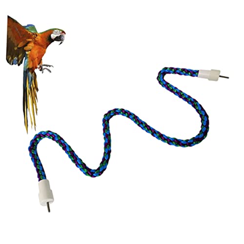 CORHAD Papagei Pädagogisches Seil Spielzeug 55cm Baumwolle Klettern Seil Interaktive Vogel Spielzeug Sicher für Vogel Beißen CORHAD Papagei Pädagogisches Seil Spielzeug 55cm Baumwolle Klettern Seil Interaktive Vogel Spielzeug Sicher für Vogel Beißen von CORHAD