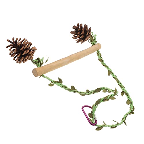 CORHAD Vogel Schaukel Spielzeug Für Papageien Holz Schaukel Barsch Stehen Entzückende Look Home Dekorative CORHAD Vogel Schaukel Spielzeug Für Papageien Holz Schaukel Barsch Stehen Entzückende Look Home Dekorative von CORHAD