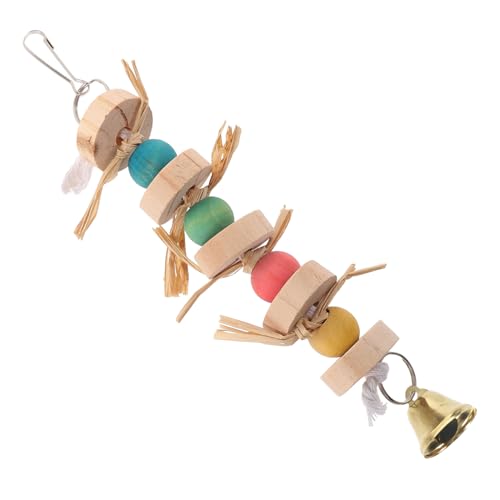 CORHAD Select Parrot Toys Vogelspielzeug Aus Holz Kauspielzeug Zum Aufhängen Vogelspielzeug für Papageien Vogelkäfig-zubehör CORHAD Select Parrot Toys Vogelspielzeug Aus Holz Kauspielzeug Zum Aufhängen Vogelspielzeug für Papageien Vogelkäfig-zubehör von CORHAD