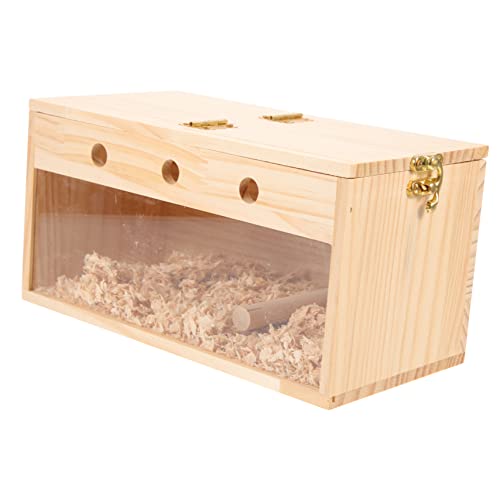CORHAD Papageien Zuchtbox Papageien nisten Garten Nisthaus Meerschweinchen Rampe Hamsterhaus nistkasten für gartenvögel vogelkäfig Spielzeug Garten Vogelhaus Sittichnest aus Holz hölzern CORHAD Papageien Zuchtbox Papageien nisten Garten Nisthaus Meerschweinchen Rampe Hamsterhaus nistkasten für gartenvögel vogelkäfig Spielzeug Garten Vogelhaus Sittichnest aus Holz hölzern von CORHAD