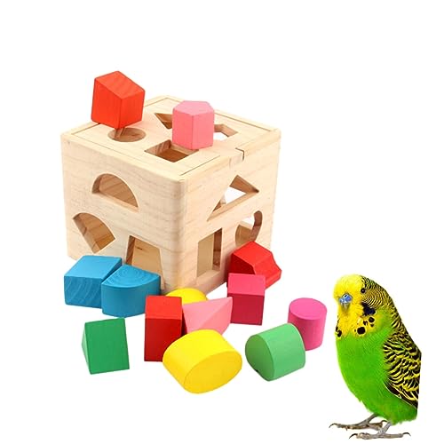 CORHAD Papageienspielzeug Spielzeug Papagei Spielspielzeug Sicheres Holzmaterial Für Vögel CORHAD Papageienspielzeug Spielzeug Papagei Spielspielzeug Sicheres Holzmaterial Für Vögel von CORHAD
