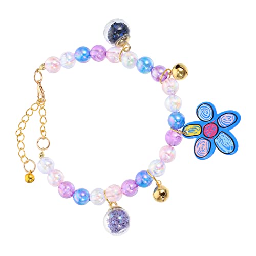 CORHAD Perlenhalsband Für Haustiere Personalisiertes Welpenhalsband Kreatives Haustierhalsband Glocke Für Katzenhalsbänder Verstellbare Welpenhalsbänder Für Streu Katzenfliege Blue Eisen CORHAD Perlenhalsband Für Haustiere Personalisiertes Welpenhalsband Kreatives Haustierhalsband Glocke Für Katzenhalsbänder Verstellbare Welpenhalsbänder Für Streu Katzenfliege Blue Eisen von CORHAD