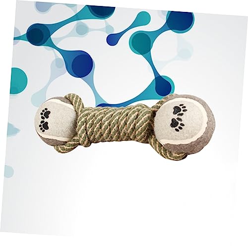 CORHAD Hundespielzeug Mit Baumwollknoten Hundespielzeug Mit Backenzähnen Weben in Hantelform Kauspielzeug Für Haustiere Beißspielzeug Für Hunde Sichere Natürliche Welpen CORHAD Hundespielzeug Mit Baumwollknoten Hundespielzeug Mit Backenzähnen Weben in Hantelform Kauspielzeug Für Haustiere Beißspielzeug Für Hunde Sichere Natürliche Welpen von CORHAD