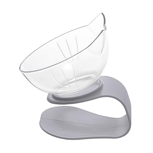 CORHAD Plastic Cat Bowl Kippen Food Bowl Wasserschale Adorable Food Feeder Für Haustier Katze CORHAD Plastic Cat Bowl Kippen Food Bowl Wasserschale Adorable Food Feeder Für Haustier Katze von CORHAD