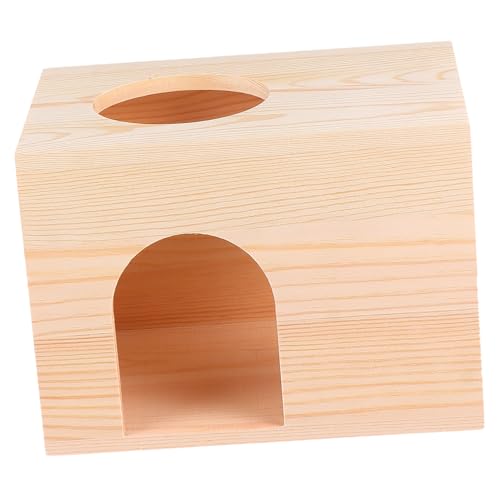 CORHAD Praktische Nager Futterstation aus Holz Atmungsaktive Futterhütte für Eichhörnchen Meerschweinchen und Chinchillas Leicht zu Reinigen und Tragbar Sichere Futterkabine für Kleine CORHAD Praktische Nager Futterstation aus Holz Atmungsaktive Futterhütte für Eichhörnchen Meerschweinchen und Chinchillas Leicht zu Reinigen und Tragbar Sichere Futterkabine für Kleine von CORHAD