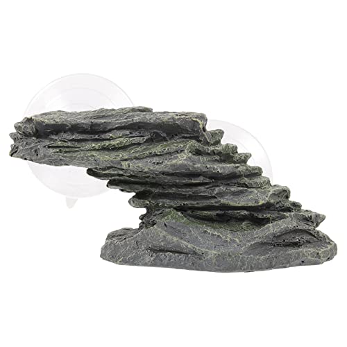 CORHAD Realistische Sonnenplattform Aus Kunstharz Für Schildkröten Große Multifunktionale Dekoration Für Reptilienbecken Felsen Für Schildkrötenbecken CORHAD Realistische Sonnenplattform Aus Kunstharz Für Schildkröten Große Multifunktionale Dekoration Für Reptilienbecken Felsen Für Schildkrötenbecken von CORHAD