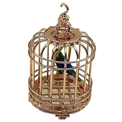CORHAD Landschaftsbau Dekorative Vogelkäfig Miniatur Vogel Käfig Schmuck Tiny Zubehör Simulation Vogelkäfig CORHAD Landschaftsbau Dekorative Vogelkäfig Miniatur Vogel Käfig Schmuck Tiny Zubehör Simulation Vogelkäfig von CORHAD