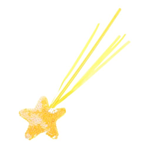 CORHAD Katzen Angelspielzeug Mit Spielband Interaktives Katzenspielzeug Für Kotzen Kätzchen Fördert Bewegung Und Spiel Haustierzubehör Für Innenräume Gelb CORHAD Katzen Angelspielzeug Mit Spielband Interaktives Katzenspielzeug Für Kotzen Kätzchen Fördert Bewegung Und Spiel Haustierzubehör Für Innenräume Gelb von CORHAD