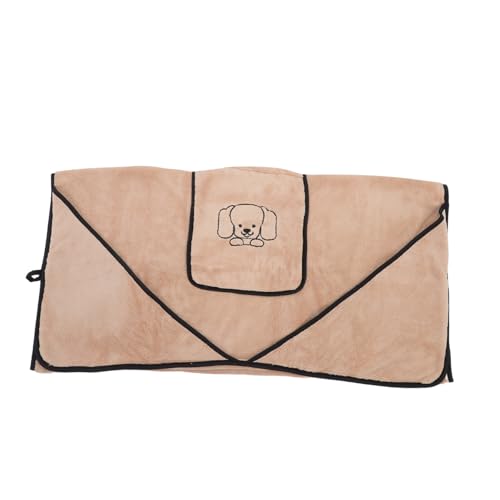 CORHAD Superabsorbierendes Haustier Badetuch aus Fleece mit Ergonomischen Handtaschen Mittelgroße Hundedecke zum Schnellen Trocknen von Hunden und Katzen Weiche Saugfähige Decke CORHAD Superabsorbierendes Haustier Badetuch aus Fleece mit Ergonomischen Handtaschen Mittelgroße Hundedecke zum Schnellen Trocknen von Hunden und Katzen Weiche Saugfähige Decke von CORHAD