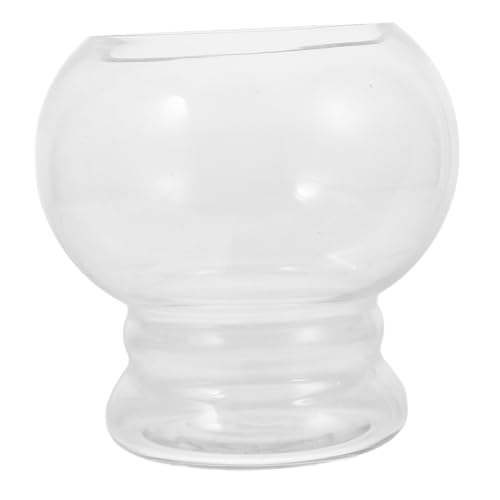 CORHAD Transparente Kleine Glas fischschale Rundes Aquarium für Schreibtisch Dekor Klares Mini fischbecken für Fischzucht und Aquariengestaltung Geeignet für Zuhause und Büro CORHAD Transparente Kleine Glas fischschale Rundes Aquarium für Schreibtisch Dekor Klares Mini fischbecken für Fischzucht und Aquariengestaltung Geeignet für Zuhause und Büro von CORHAD