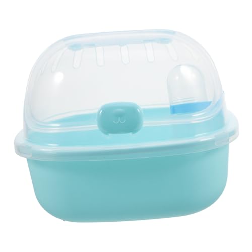CORHAD Transparenter Leichter Kleintier reisekäfig mit Wasserflasche Tragbarer Hamsterkäfig für Zwerghamster und Kleine Haustiere Komfortabler Außenbereich Geeignet für Ausflüge und CORHAD Transparenter Leichter Kleintier reisekäfig mit Wasserflasche Tragbarer Hamsterkäfig für Zwerghamster und Kleine Haustiere Komfortabler Außenbereich Geeignet für Ausflüge und von CORHAD