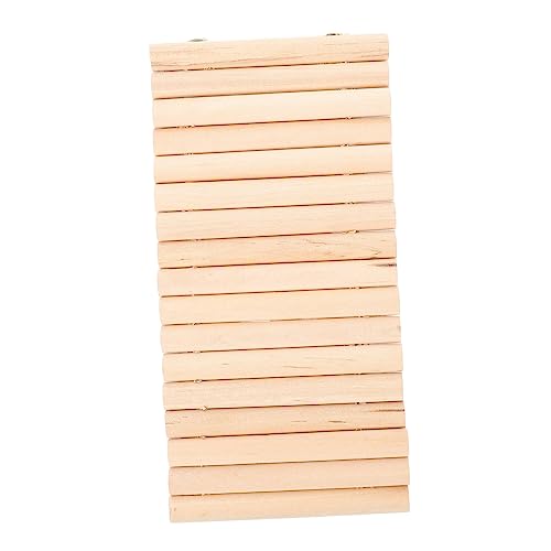 CORHAD Holz Kletterleiter Für Hamster Multifunktionale Kletterplattform Spielzeug Für Zwerghamster Meerschweinchen Und Andere Kleintiere Stabil Und Praktisch von CORHAD