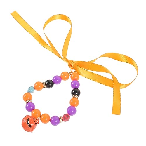 CORHAD Haustierhalsband-Halskette Dekoratives Halloween-Halsband Mit Kürbis- Verstellbares Haustierhalsband CORHAD Haustierhalsband-Halskette Dekoratives Halloween-Halsband Mit Kürbis- Verstellbares Haustierhalsband von CORHAD