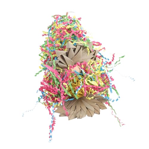 CORHAD Vogel Hängendes Kauspielzeug Papagei Schreddern Spielzeug Hängendes Spielzeug Papagei Vogelkäfig Zubehör CORHAD Vogel Hängendes Kauspielzeug Papagei Schreddern Spielzeug Hängendes Spielzeug Papagei Vogelkäfig Zubehör von CORHAD