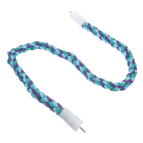 CORHAD Papagei Kletterseil Spielzeug Baumwollseil Für Vögel 80cm Vogel Spielspielzeug CORHAD Papagei Kletterseil Spielzeug Baumwollseil Für Vögel 80cm Vogel Spielspielzeug von CORHAD