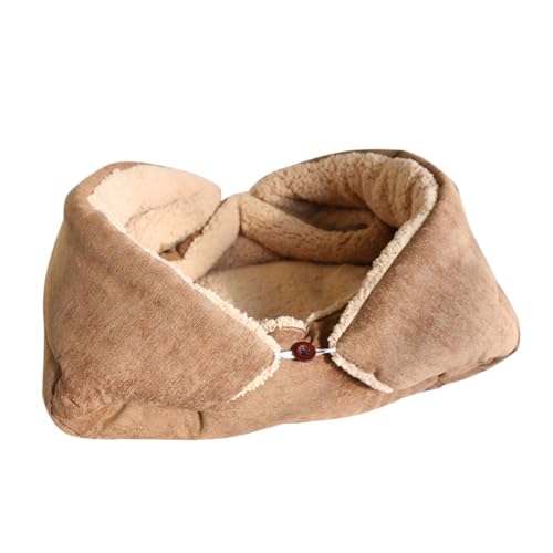 CORHAD Warm Faltbare Haustiermatte für Kleine Hunde und Katzen Gepolsterte Plüschige Schlafunterlage Leichte Pflegeleichte Wärme-pad für Zuhause und Reisen von CORHAD