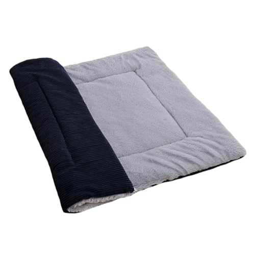 CORHAD Bodenunterlage Für Hunde Plüsch-hundematte Warmes Hundebett Für Welpen Sofaschutz Wendbar Größe S Marineblau Komfort CORHAD Bodenunterlage Für Hunde Plüsch-hundematte Warmes Hundebett Für Welpen Sofaschutz Wendbar Größe S Marineblau Komfort von CORHAD