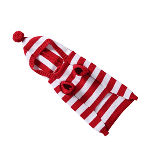 CORHAD gestrickter hundepullover winterliches hundeoutfit Hundehaustier-Shirts Dog Costume hundekostüme für Hunde weihnachtsdeko Haustier Geschirr Cosplay-Kleidung für Hunde Polyester CORHAD gestrickter hundepullover winterliches hundeoutfit Hundehaustier-Shirts Dog Costume hundekostüme für Hunde weihnachtsdeko Haustier Geschirr Cosplay-Kleidung für Hunde Polyester von CORHAD