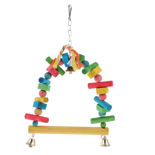 CORHAD Holz Vogel Papagei Spielzeug Vogel Spielzeug Vogel Sitzstange Stehen Papagei Sitzstange Zufällige Farbe CORHAD Holz Vogel Papagei Spielzeug Vogel Spielzeug Vogel Sitzstange Stehen Papagei Sitzstange Zufällige Farbe von CORHAD