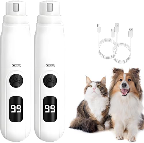 2025 Neu Krallenschleifer für Hunde, Elektrische Krallenschere mit 3-Gang, Elektrischer Hundekrallenschneider Superleise Krallenfeile für Hunde für Große Mittelgroße Kleine Katzen Hunde Haustiere (2) 2025 Neu Krallenschleifer für Hunde, Elektrische Krallenschere mit 3-Gang, Elektrischer Hundekrallenschneider Superleise Krallenfeile für Hunde für Große Mittelgroße Kleine Katzen Hunde Haustiere (2) von COSEN
