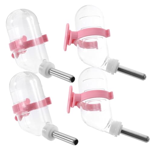 COSMEVIVI 3 Sets Robustes Design Haustierkäfig-tränke Automatisches Wasserfütterungssystem Für Hamster Frettchen Kleintiere 4 Stück * 3 von COSMEVIVI