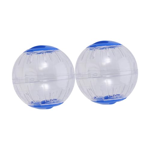 COSMEVIVI 2er-Pack Laufrad für Zwerghamster geräuschloser Spielball für Haustiere für russische Zwerghamster von COSMEVIVI