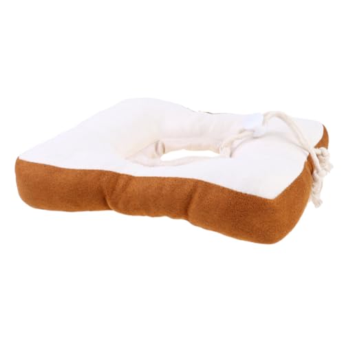 COSMEVIVI 1 STK Katzenhalsband Hundehalsband Haustier Anti-leck-Kragen Hund Schützend Light Brown von COSMEVIVI