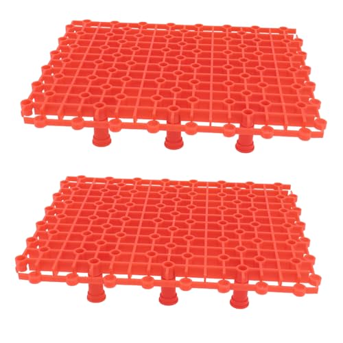 COSMEVIVI 1satz Aquarium Trennwand Teiliges Isolation Netz Für Fischbecken Langlebig Und Installieren Für Bottom Filter Nutzung Rote Farbe von COSMEVIVI