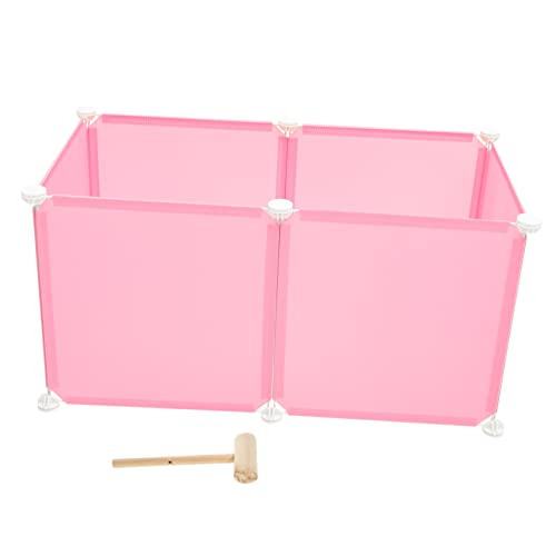COSMEVIVI Abnehmbarer Haustierzaun 6-teiliges Set für Kaninchenkäfig sicher langlebig tragbar für Hamster Igel Wohnzubehör für die von Haustieren COSMEVIVI Abnehmbarer Haustierzaun 6-teiliges Set für Kaninchenkäfig sicher langlebig tragbar für Hamster Igel Wohnzubehör für die von Haustieren von COSMEVIVI