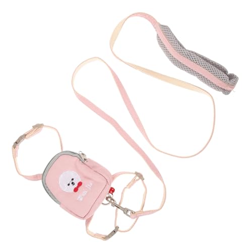 COSMEVIVI Kätzchen-Geschirr-Leinen-Set Katzengeschirr und Leine zum Spazierengehen rosa Rucksack-Design sicher ausbruchsicher verstellbar für Haustiere COSMEVIVI Kätzchen-Geschirr-Leinen-Set Katzengeschirr und Leine zum Spazierengehen rosa Rucksack-Design sicher ausbruchsicher verstellbar für Haustiere von COSMEVIVI