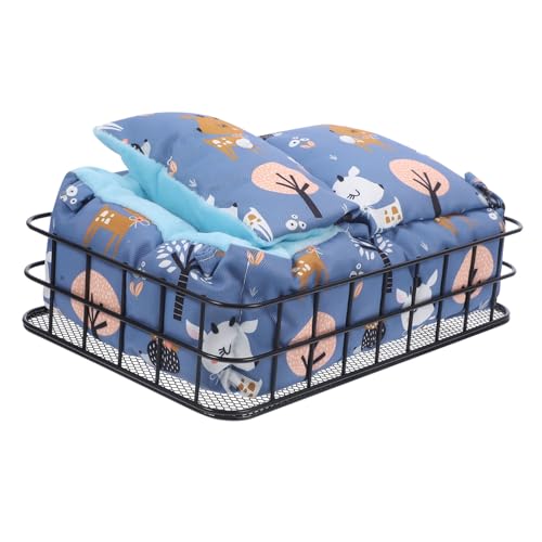 COSMEVIVI 1 Satz Kleintier Hängematte für Hamster Ratten und Meerschweinchen Bequeme und Atmungsaktive Schlaf und Spielunterlage für Käfige aus Strapazierfähigem Material mit Stabilem Design von COSMEVIVI