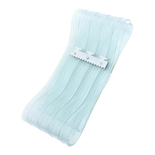 COSMEVIVI Türvorhang wärmeisoliert stabile PVC-Trennwand für Hundehütten Markt- und Kühltürstreifen COSMEVIVI Türvorhang wärmeisoliert stabile PVC-Trennwand für Hundehütten Markt- und Kühltürstreifen von COSMEVIVI
