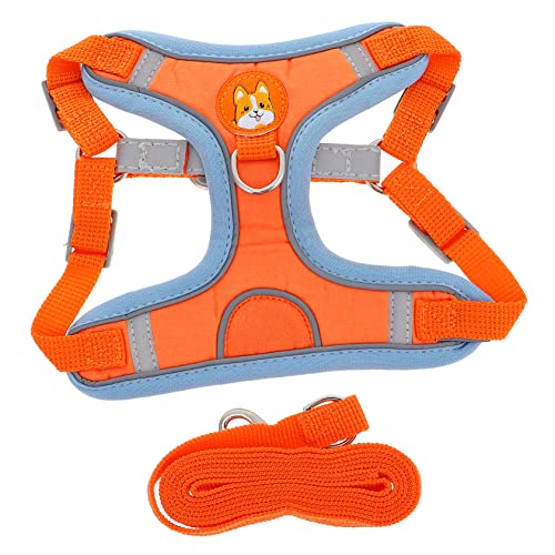 COSMEVIVI Outdoor-Hundeversorgung Hundegeschirr für mittelgroße Hunde Leine Trainingsweste Haustiergeschirr Kit von COSMEVIVI
