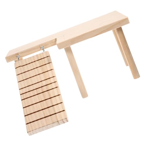 COSMEVIVI 1 Set Hamster Kletterleiter, Hamsterkäfigbrett, Meerschweinchen Versteck, Hamster Spielplattform, Meerschweinchenkäfig Spielzeug, Meerschweinchenleiter, Hamsterspielzeug, von COSMEVIVI