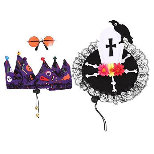 COSMEVIVI 1satz Katzenkostüm Mit Dekohut Und Halsband Halloween Cat Cosplay Zubehör Für Partys Fotografie Und Feiertage Teiliges Für Haustiere COSMEVIVI 1satz Katzenkostüm Mit Dekohut Und Halsband Halloween Cat Cosplay Zubehör Für Partys Fotografie Und Feiertage Teiliges Für Haustiere von COSMEVIVI