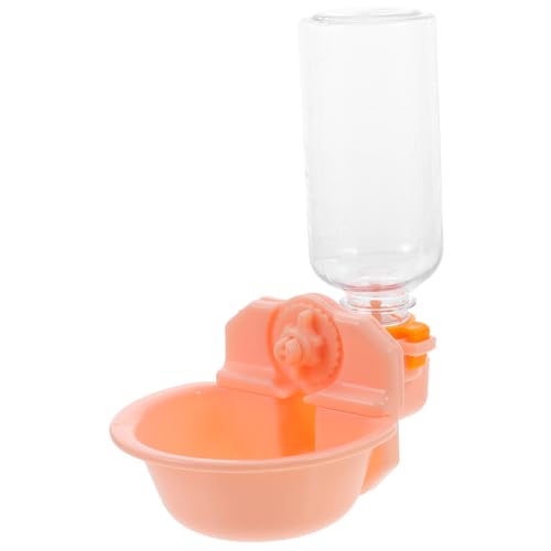 COSMEVIVI Hängender Trinkspender für Hunde Wasserspender für Haustiere automatisches Nachfüllen kein Verschütten Futter- und Wasserspender-Set für Haustiere Rosa COSMEVIVI Hängender Trinkspender für Hunde Wasserspender für Haustiere automatisches Nachfüllen kein Verschütten Futter- und Wasserspender-Set für Haustiere Rosa von COSMEVIVI