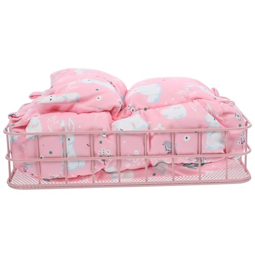 COSMEVIVI 1 Set Metallhängematte Für Meerschweinchen, Zum Aufhängen, Hamsterhängematte, Ratten Schlafbett, Hamsterkäfigbett, Winter Chinchillabett, Hamsterbett, Hamsterhängematte, Bett, von COSMEVIVI
