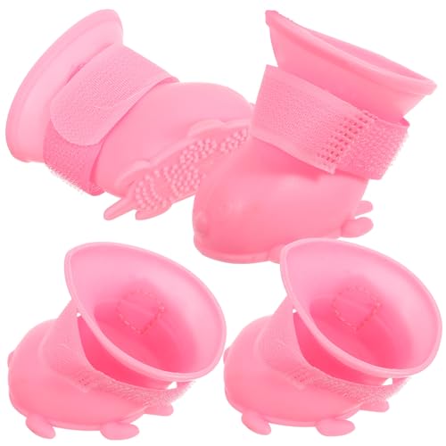 COSMEVIVI Gummi-Regenschuhe Für Haustiere Hunde- Und Katzenschuhe – rutschfeste Sohle Schützt Die Pfoten Vor Nässe Und Kälte COSMEVIVI Gummi-Regenschuhe Für Haustiere Hunde- Und Katzenschuhe – rutschfeste Sohle Schützt Die Pfoten Vor Nässe Und Kälte von COSMEVIVI