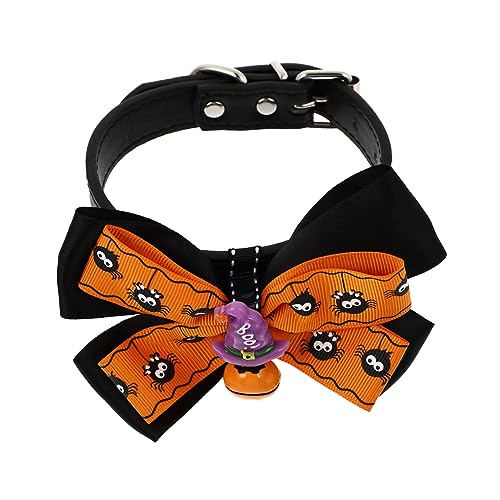 COSMEVIVI 1 Stück Halloween Hundehalsband Fliege Hundehalsband Cat Bell Decoration Party Gunst von COSMEVIVI