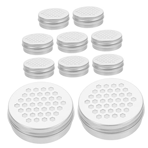 COSMEVIVI 10 Stück Aluminiumbox Mit Hohlgewinde, Duft Trainingsboxen, Natürlicher Aromadiffusor, Aroma Aluminiumdiffusor Für Den Innenbereich, Praktischer Aromadiffusor, COSMEVIVI 10 Stück Aluminiumbox Mit Hohlgewinde, Duft Trainingsboxen, Natürlicher Aromadiffusor, Aroma Aluminiumdiffusor Für Den Innenbereich, Praktischer Aromadiffusor, von COSMEVIVI