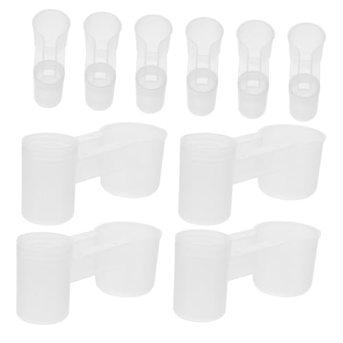 COSMEVIVI Taube Papagei Waterer Pcs Vögel Wasser Feeder Kunststoff Vögel Schüssel Waterer Vogel Trinker Für Pet Shop Home Zoo COSMEVIVI Taube Papagei Waterer Pcs Vögel Wasser Feeder Kunststoff Vögel Schüssel Waterer Vogel Trinker Für Pet Shop Home Zoo von COSMEVIVI