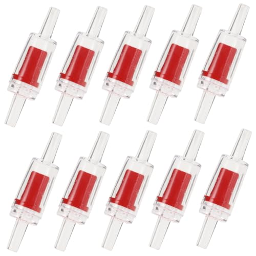 COSMEVIVI 10st Einweg-wasserstoppventil Ventile Prüfen Aquarium in Eine Richtung Überprüfung Der Luftpumpe Zubehör Luftpumpe Einweg-rückschlagventil Rückflussverhinderer Für Aquarien Rot Abs COSMEVIVI 10st Einweg-wasserstoppventil Ventile Prüfen Aquarium in Eine Richtung Überprüfung Der Luftpumpe Zubehör Luftpumpe Einweg-rückschlagventil Rückflussverhinderer Für Aquarien Rot Abs von COSMEVIVI