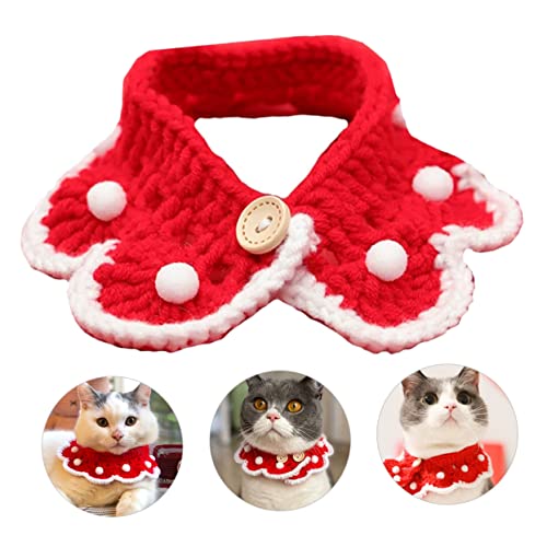 COSMEVIVI Niedliches Halsband Für Haustiere Katzenhalstuch Haustierlätzchen Speicheltuch Stilvolles Design COSMEVIVI Niedliches Halsband Für Haustiere Katzenhalstuch Haustierlätzchen Speicheltuch Stilvolles Design von COSMEVIVI
