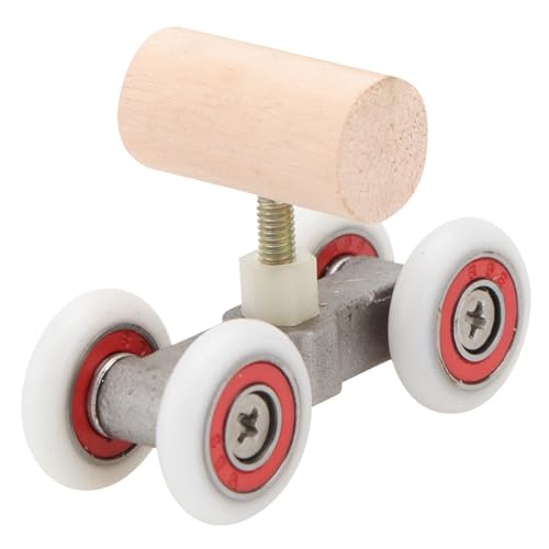 COSMEVIVI Papagei Skating Spielzeug Holz Vogel Spielzeug Wellensittich Papagei Unzertrennliche Beschäftigungsspielzeug Intelligenztrainingsspielzeug Picksspielzeug Hobbybauspielzeug Spaß von COSMEVIVI