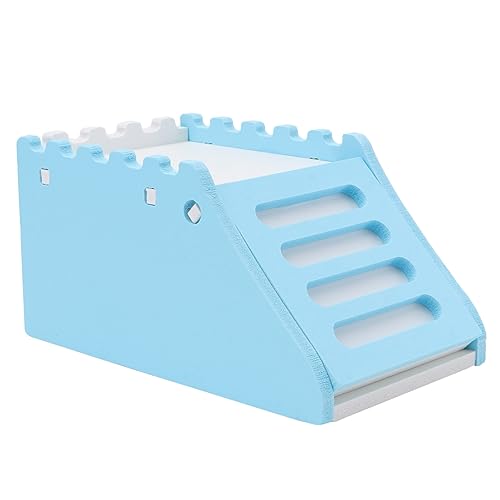 COSMEVIVI 1stk Little Pet Staircase Villa Spielzeug Für Kleine Haustiere Hamsterspielplatz Tierspielzeug Kleines Tierhaus Kleintierhaus Für Kleine Haustiere Hamsterhaus Blue Hölzern COSMEVIVI 1stk Little Pet Staircase Villa Spielzeug Für Kleine Haustiere Hamsterspielplatz Tierspielzeug Kleines Tierhaus Kleintierhaus Für Kleine Haustiere Hamsterhaus Blue Hölzern von COSMEVIVI