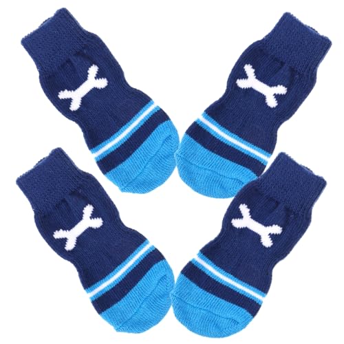COSMEVIVI Socken für Hunde entzückende Hundesocken mit Rutschfester Sohle kompakte Wintersocken für Hunde waschbar und austauschbar COSMEVIVI Socken für Hunde entzückende Hundesocken mit Rutschfester Sohle kompakte Wintersocken für Hunde waschbar und austauschbar von COSMEVIVI