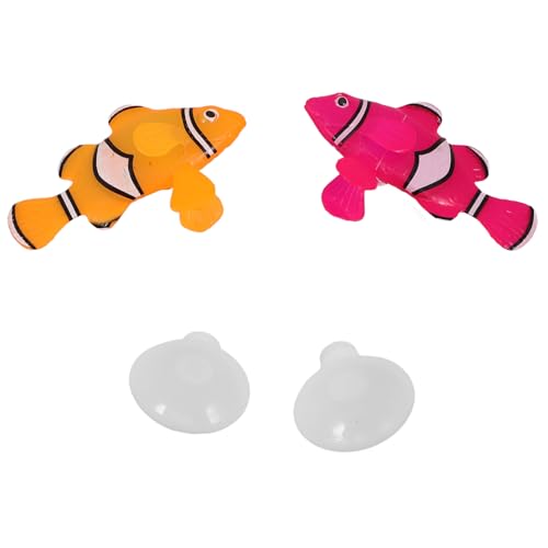 COSMEVIVI 2 Stück Aquarium Simulationsfische Aquarium Dekorationen Künstliche Schwimmende Fische Gefälschte Schwimmfische Aquarium Fischfiguren Winzige Fische Ornamente Aquarium COSMEVIVI 2 Stück Aquarium Simulationsfische Aquarium Dekorationen Künstliche Schwimmende Fische Gefälschte Schwimmfische Aquarium Fischfiguren Winzige Fische Ornamente Aquarium von COSMEVIVI