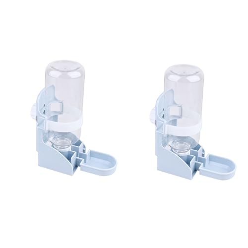 COSMEVIVI Automatischer Wasserspender Für Haustiere 500 Ml Kunststoff Auslaufsicher Für Hunde Katzen Schweine Vögel Hamster Reiseflasche Für Haustiere 2 Stück von COSMEVIVI