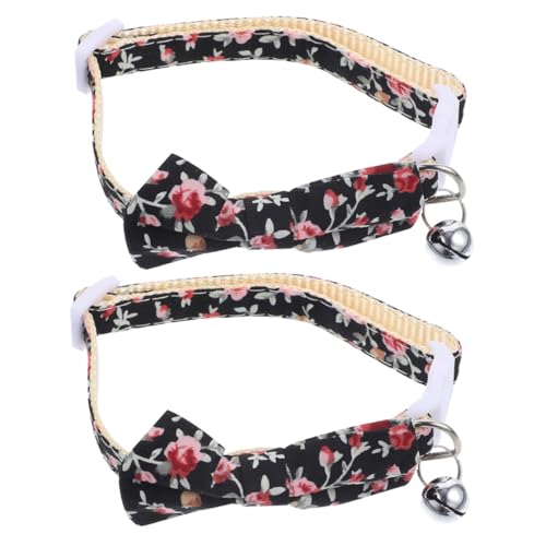 COSMEVIVI 2 Stück Katzenhalsband Fliege Glockenhalsband Haustierhalsband Katzenzubehör Verstellbares Haustierhalsband Haustier Kätzchen Halsband Verstellbares Haustier Hundehalsband COSMEVIVI 2 Stück Katzenhalsband Fliege Glockenhalsband Haustierhalsband Katzenzubehör Verstellbares Haustierhalsband Haustier Kätzchen Halsband Verstellbares Haustier Hundehalsband von COSMEVIVI